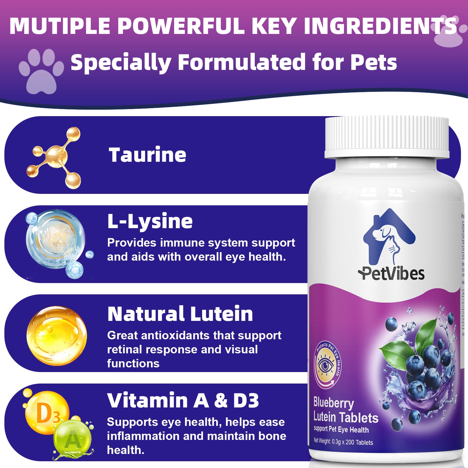 PetVibess Blueberry Lutein Chews product image 10