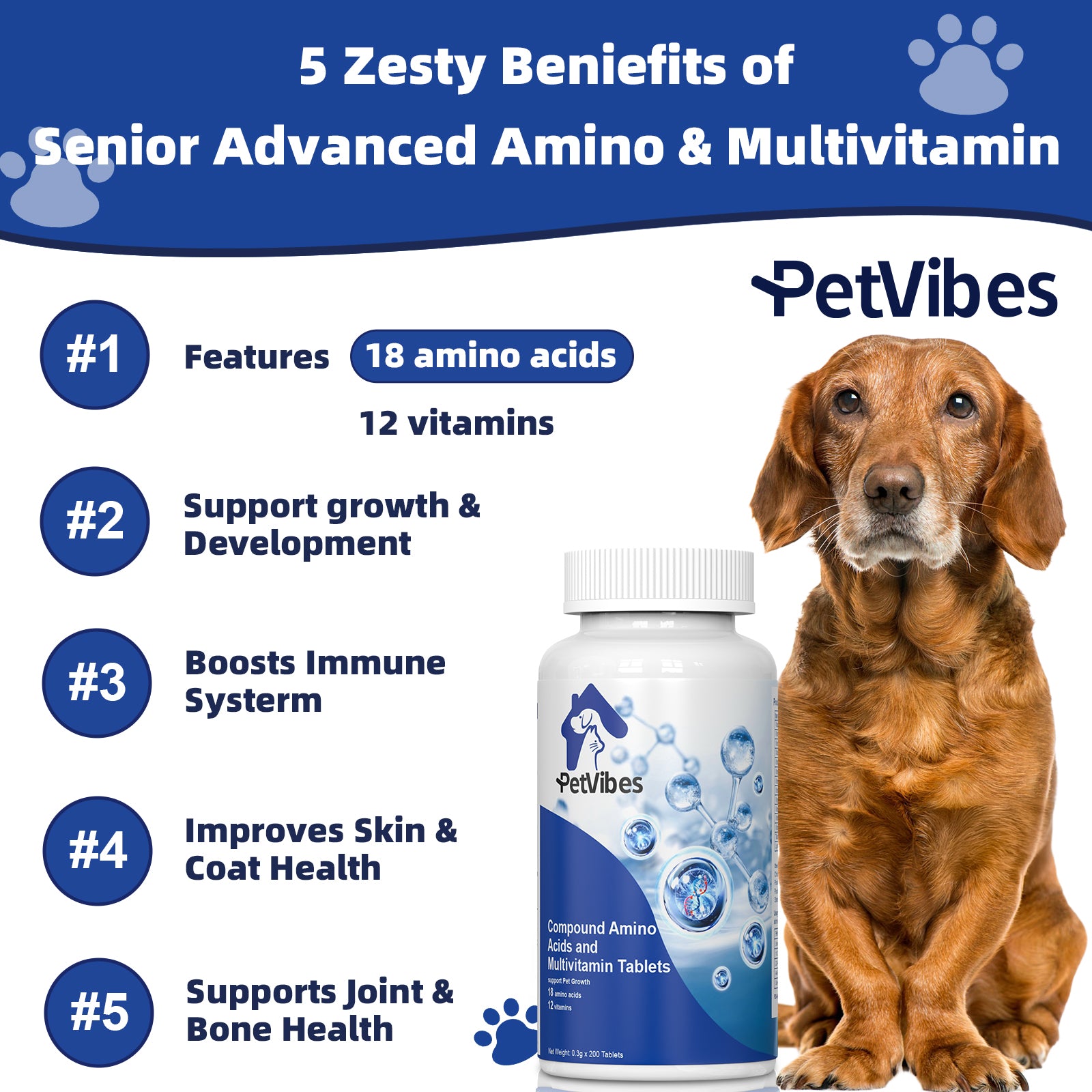 PetVibess Amino Acid Multivitamin Chews product image 3