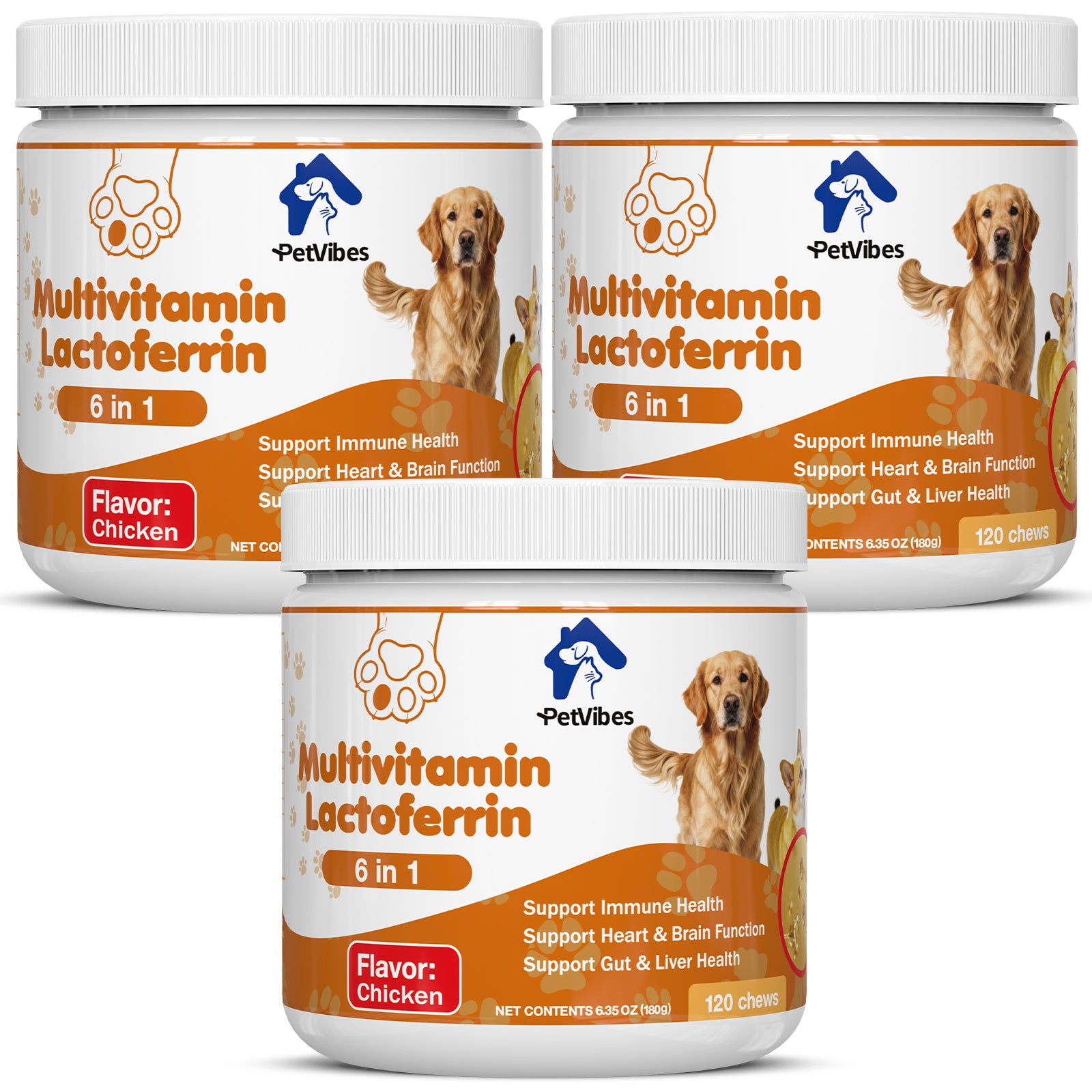 PetVibess Multivitamin Lactoferrin Chews product image 3