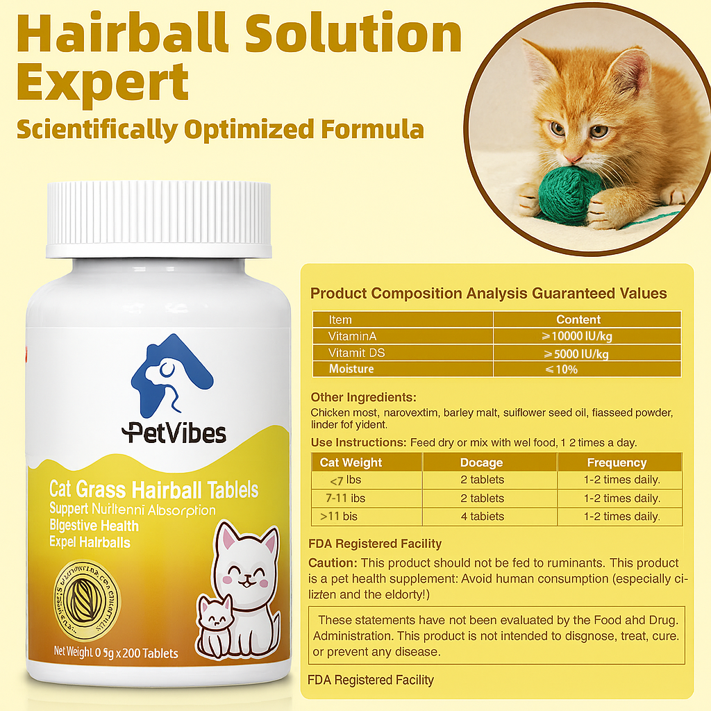 PetVibess Cat Grass Hairball Support Chews product image 8