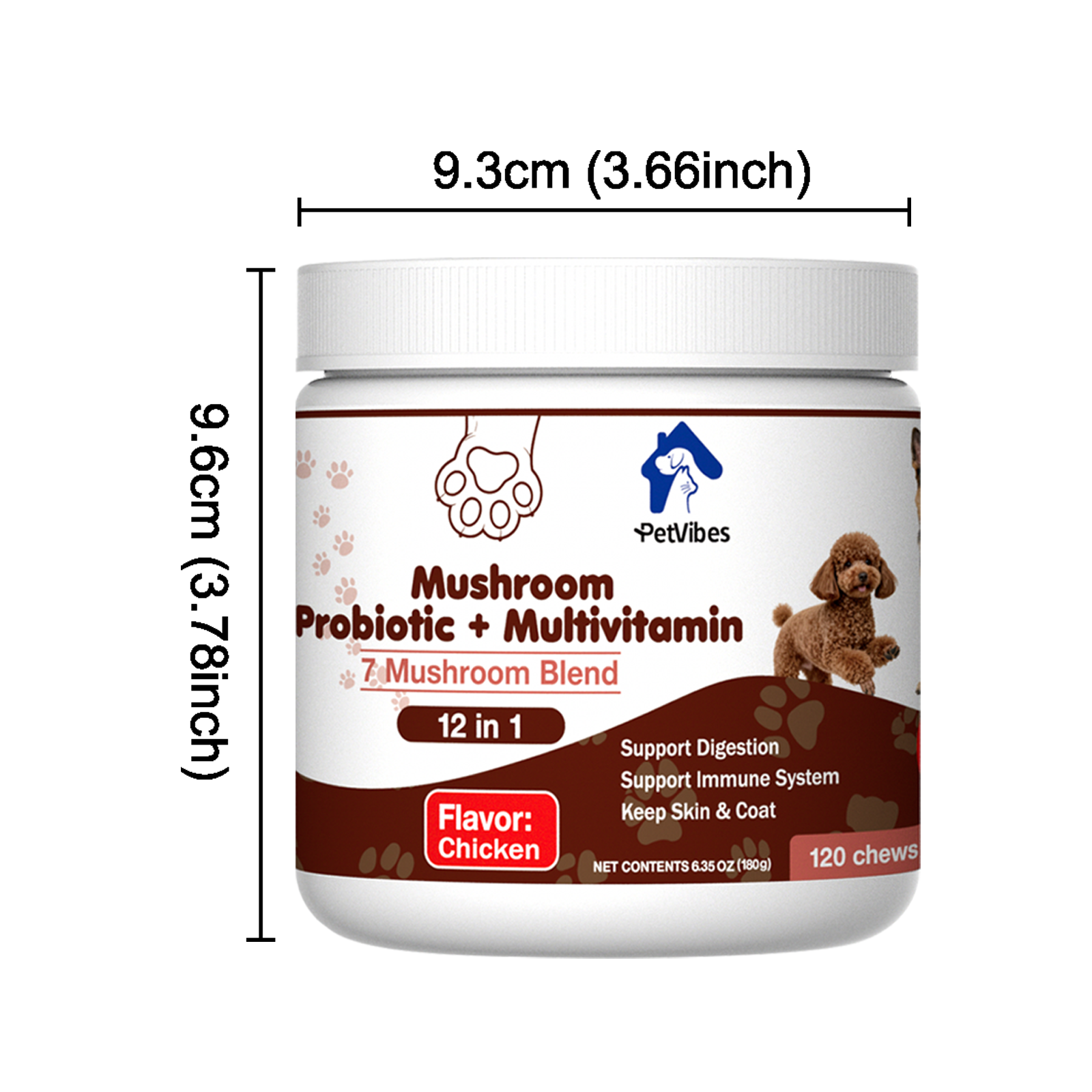 PetVibess Mushroom Probiotic Chews product image 10
