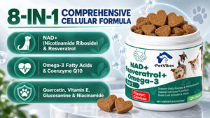 PetVibess NAD+ Chews by PetVibess, product label detail 2