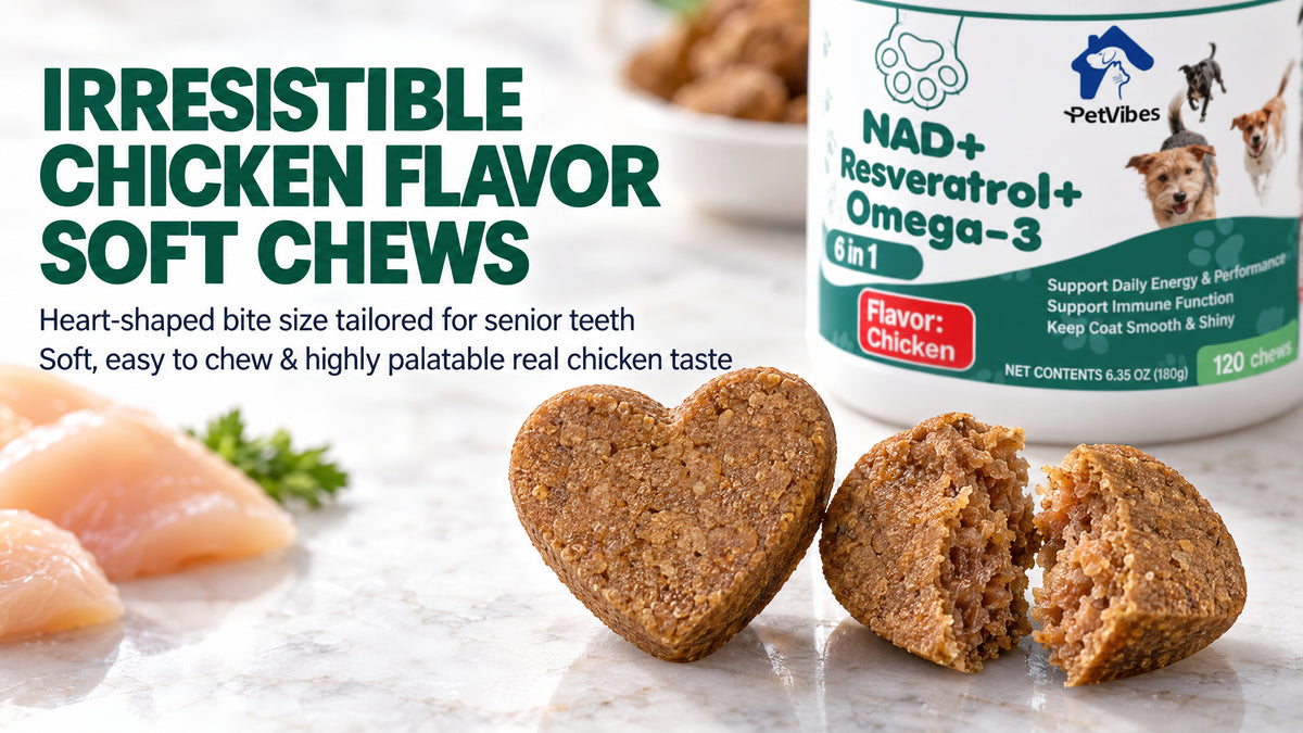 PetVibess NAD+ Chews by PetVibess, product label detail 7
